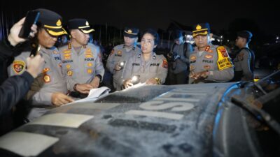 Kapolrestabes Medan Kombes Pol Jean Calvijn Simanjuntak cek randis. (ist)