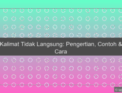 Kalimat Tidak Langsung: Pengertian, Contoh & Cara
