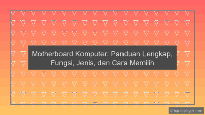Motherboard Komputer