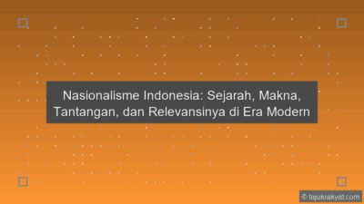 Nasionalisme Indonesia