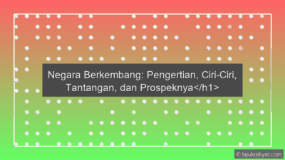 Negara Berkembang