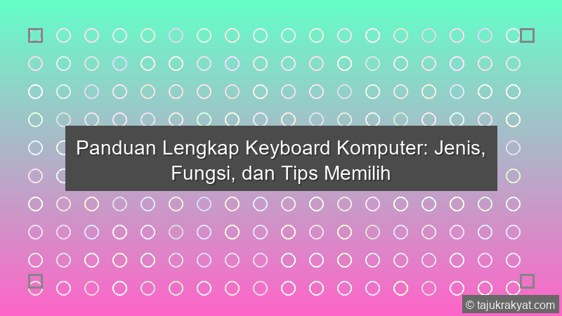 Keyboard Komputer