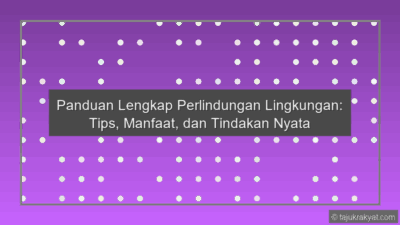 Perlindungan Lingkungan