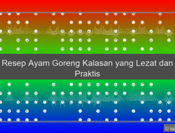 Resep Ayam Goreng Kalasan yang Lezat dan Praktis