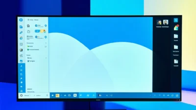 ilustrasi tutorial mengganti wallpaper otomatis di windows 11 tutorial