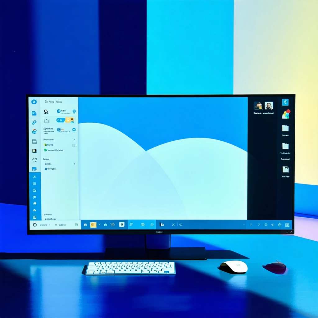 ilustrasi tutorial mengganti wallpaper otomatis di windows 11 tutorial