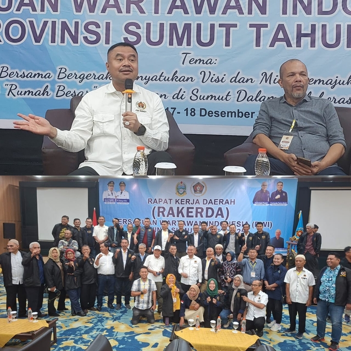 Rakerda PWI Sumut 2025 Berakhir