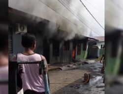 Dua Rumah Kontrakan Ludes Terbakar, Tidak Ada Korban