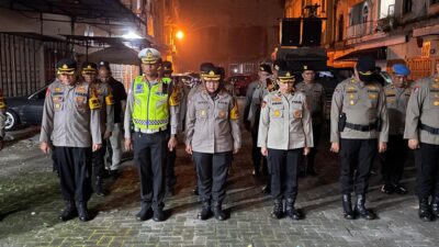 Para PJU Polrestabes Medan Apel KRYD.(humas)