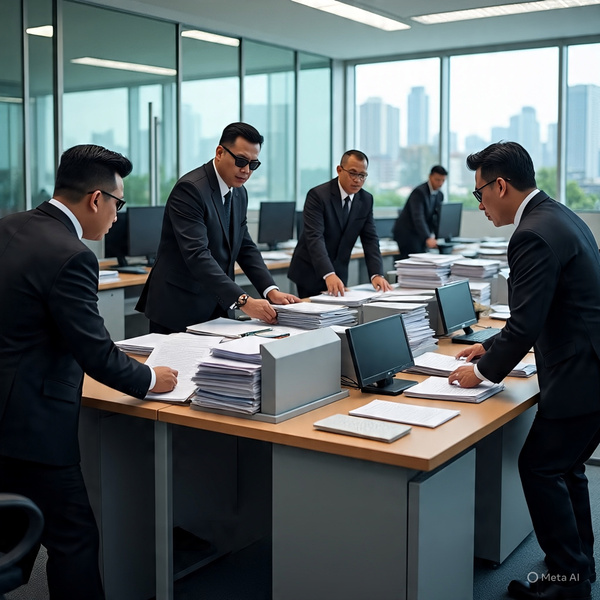 Ilustrasi penggeledahan.(ist)