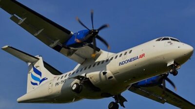 Ilustrasi pesawat ATR.(ist)