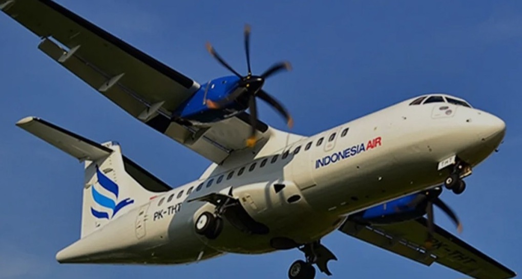 Ilustrasi pesawat ATR.(ist)